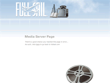 Tablet Screenshot of media.fullsail.com