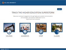 Tablet Screenshot of campusportal.fullsail.com